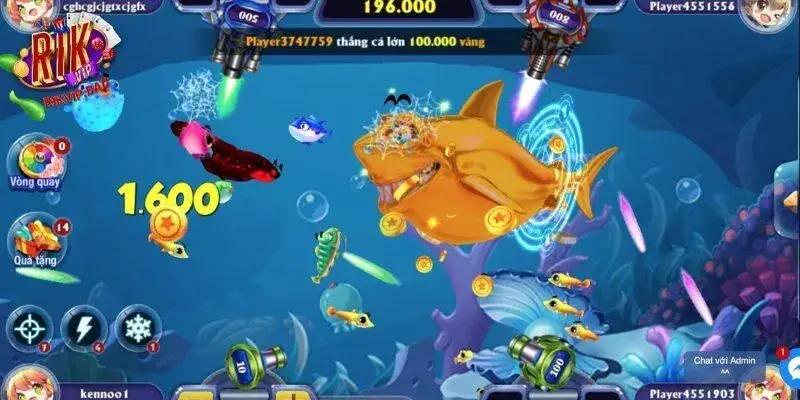 Hướng dẫn cách chơi game bắn cá 3D
